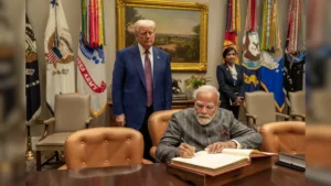 Trump Sets chair for PM Modi