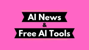 Thumbnail of AI News & Free AI Tools (Pink BG)
