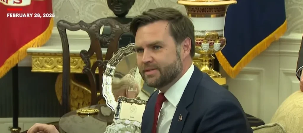 JD Vance schooling Zelensky
